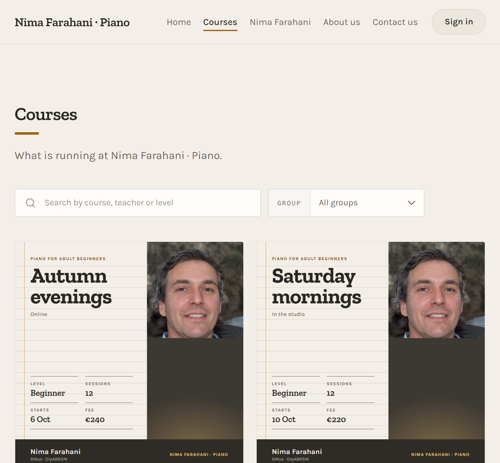 The catalogue, and what is open to join